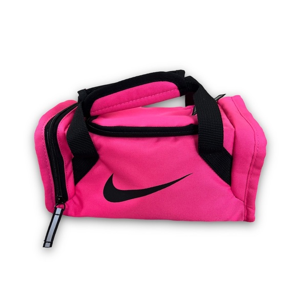 Nike Accessories New Nike Duffel Lunch Bag Black Pink Poshmark